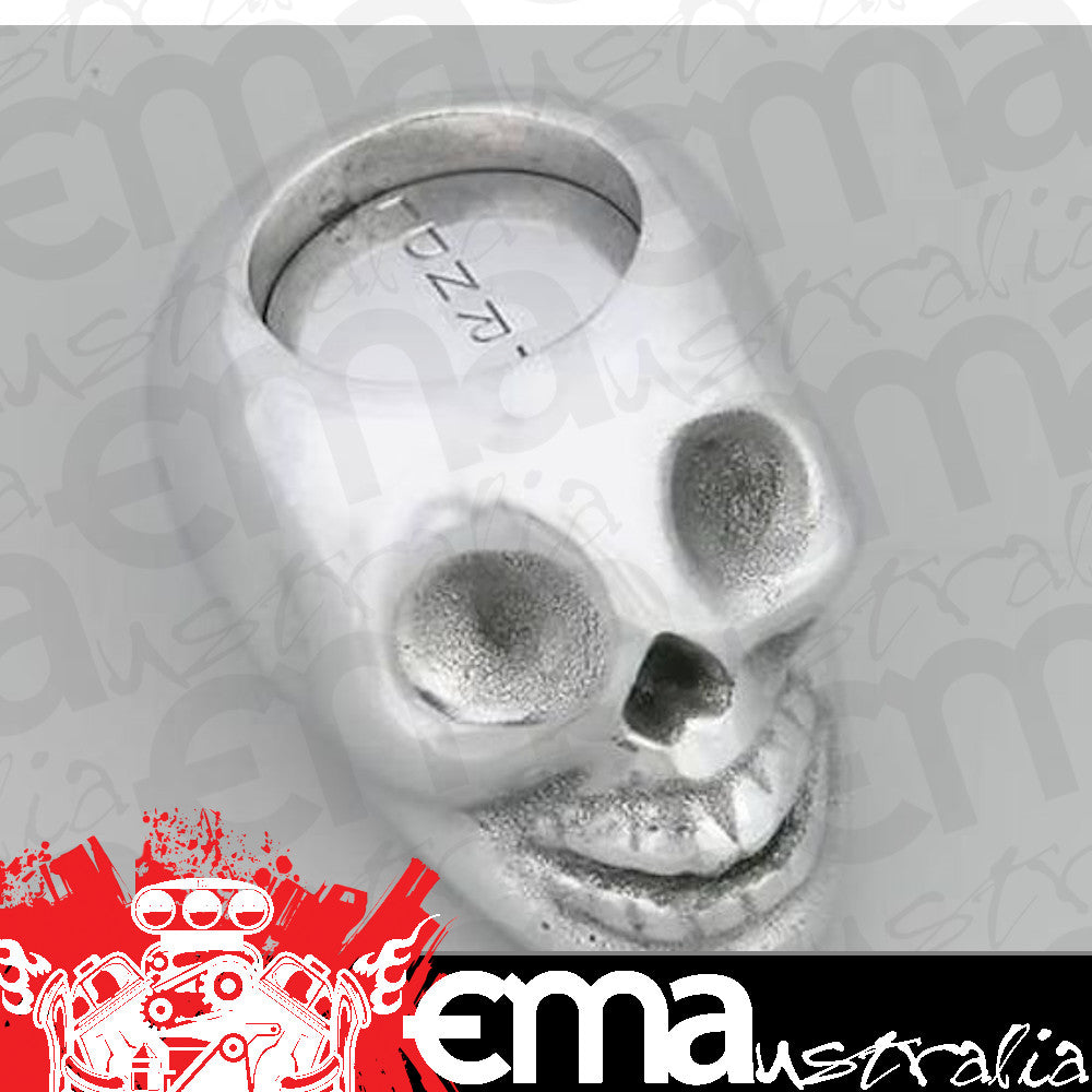 Lokar LK-SK-6864 Automatic Polished Aluminium Skull Gear Knob Suit Powerglide