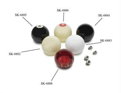 Lokar LK-SK-6884 Automatic Manual Transmission Black Shift Knob