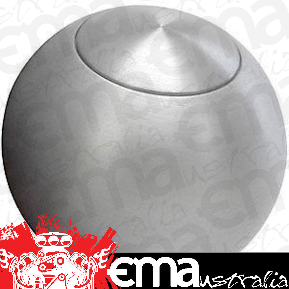 Lokar LK-SK-6920 Solid Round 2" Brushed Aluminium Shift Knob Satin