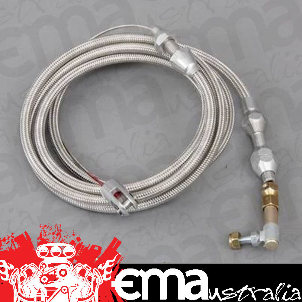 Lokar LK-TC-1000HT72 Hi-Tech Braided S/Steel Throttle Cable 72" Long