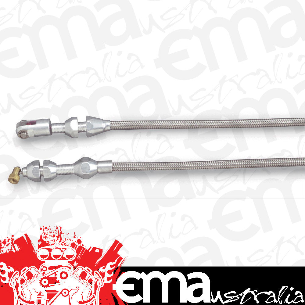 Lokar LK-TC-1000LS1 Hi-Tech Braided S/S Throttle Cable 36" Long Ls1/Ramjet