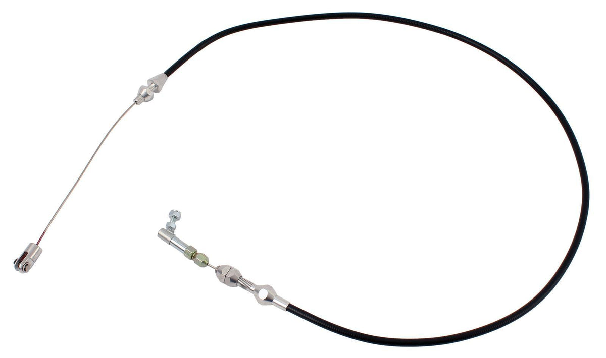 Lokar LK-TC-1000U36 Hi-Tech Throttle Cable 3 Ft. Length Braided Stainless Wire Black Polyethylene Jacket