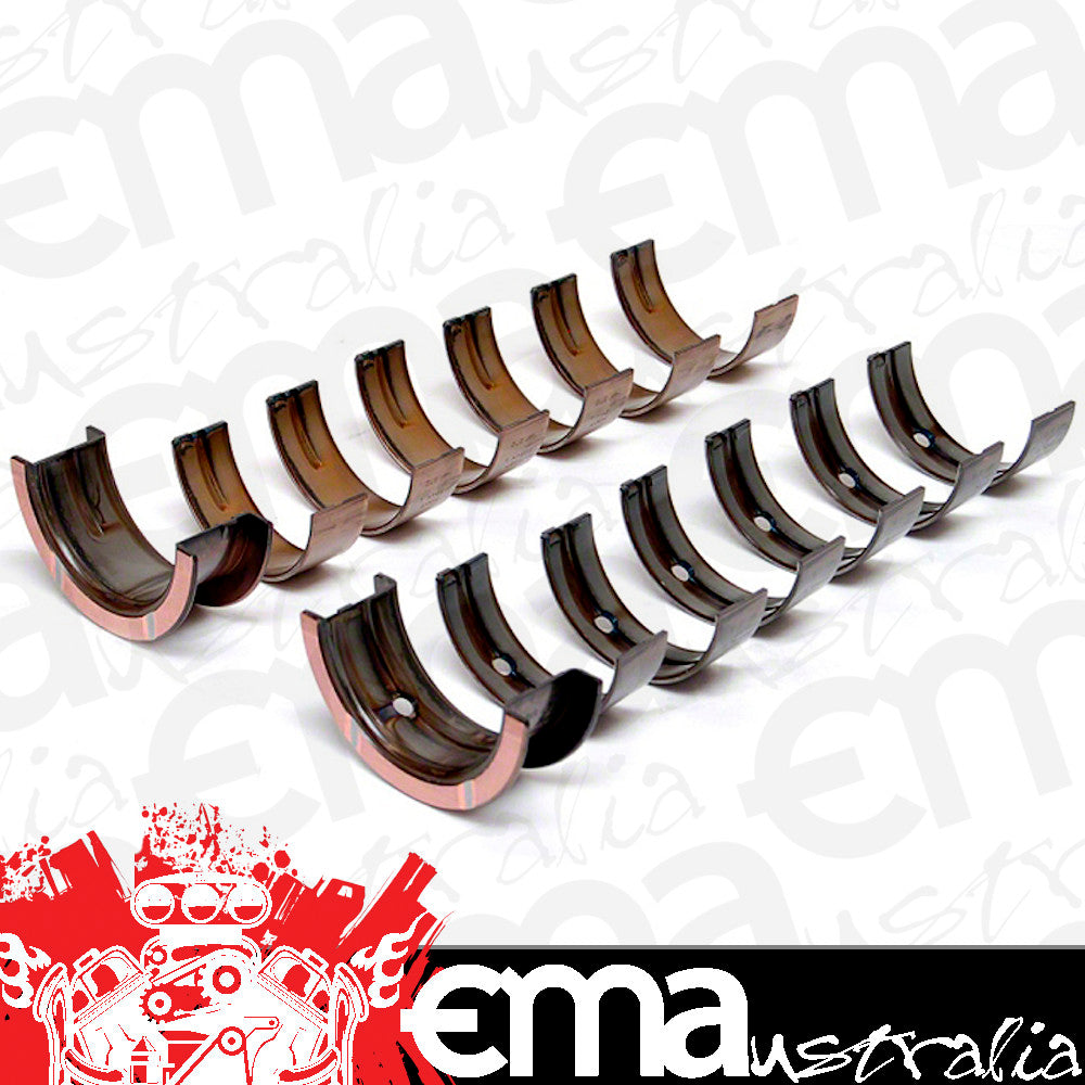ACL ACL5M2357H001 Race Series Main Bearing Set +.001" suit Holden 253-308 V8 5M2357H 001