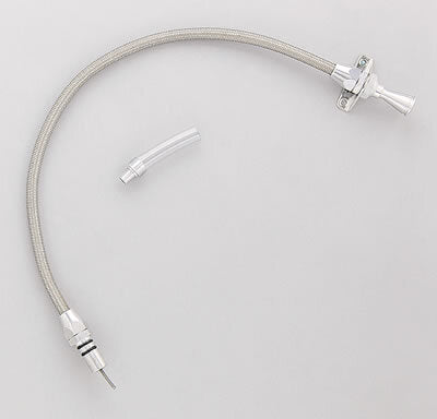 Lokar LK-TD-36L80FM Auto Transmission Dipstick Hi-Tech Flexible Braided Stainless Steel
