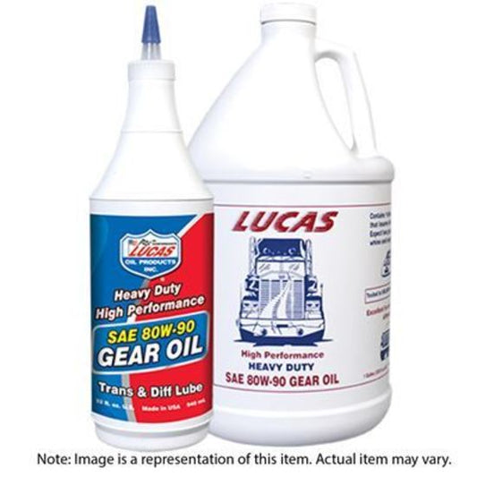 Lucas Oils LUS-10066 SAE 80W-90 Gear Oil 5 Gallon Pail