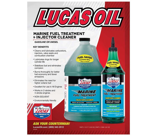 Lucas Oils LUS-10151 Marine Fuel Treatment 25 Ounce