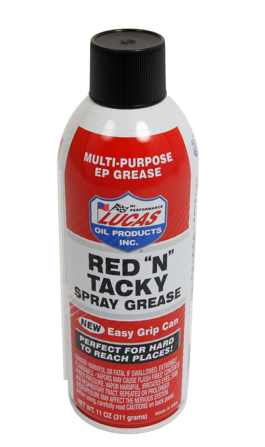 Lucas Oils LUS-11025 Red "N" Tacky Grease Aerosol 1 11 Ounce