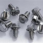 Milodon MIL85260 Zinc Plated Hex Timing Cover Bolts Chev Small & Big Block