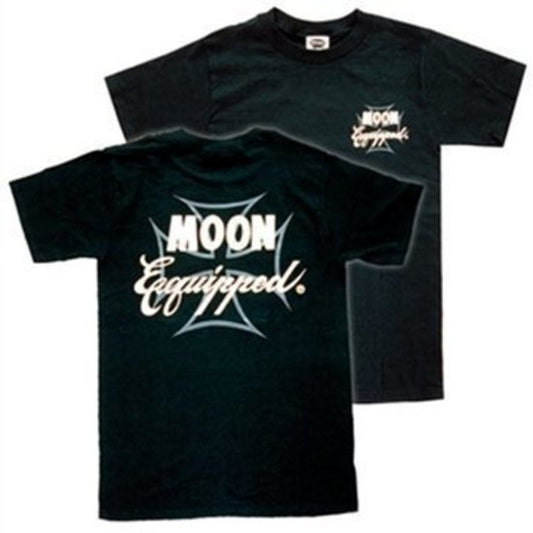 Mooneyes MNMQT022 Moon Equipped Iron Cross T-Shirt
