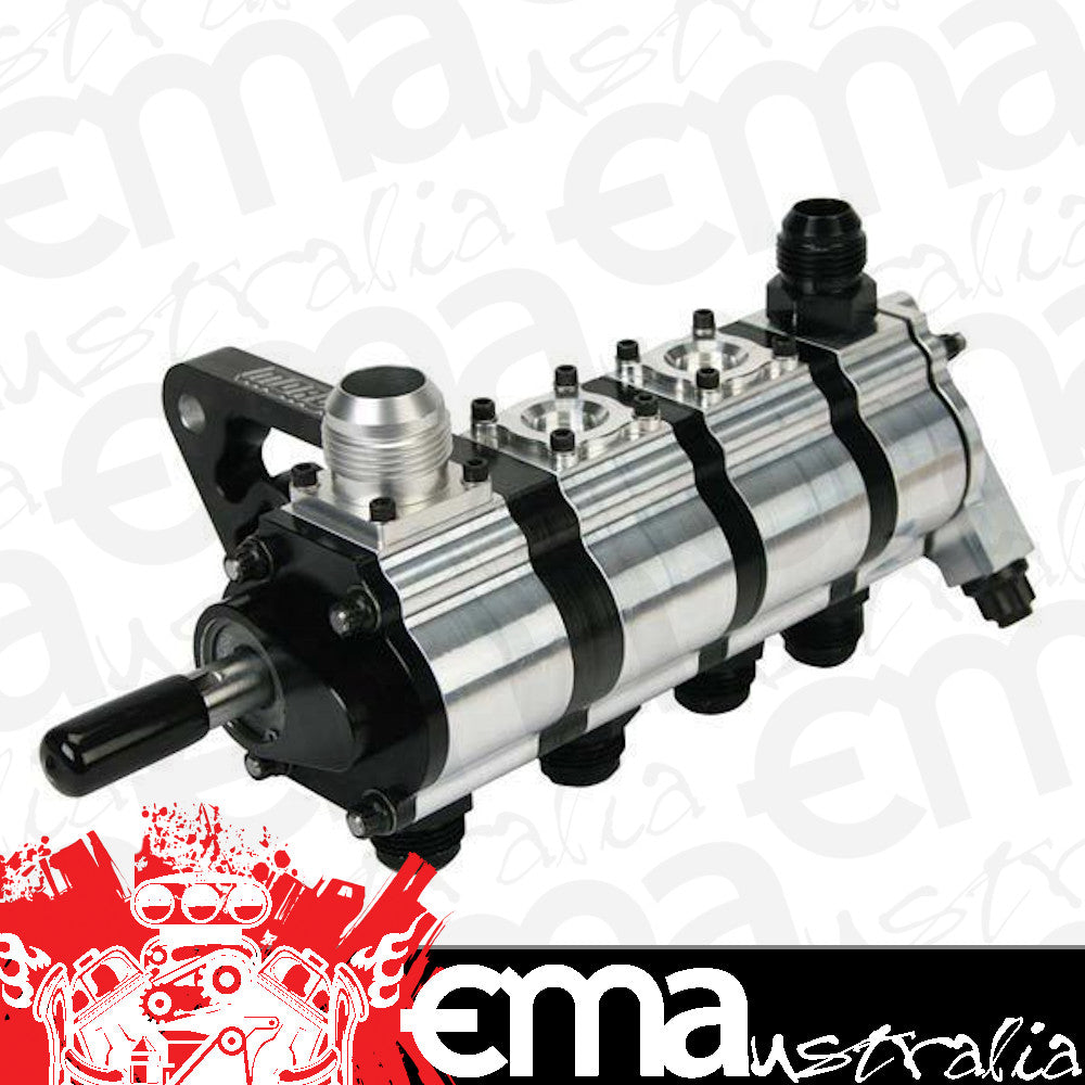 Moroso MO22344 Chev V8 Tri Lobe 4 Stage External Dry Sump Oil Pump