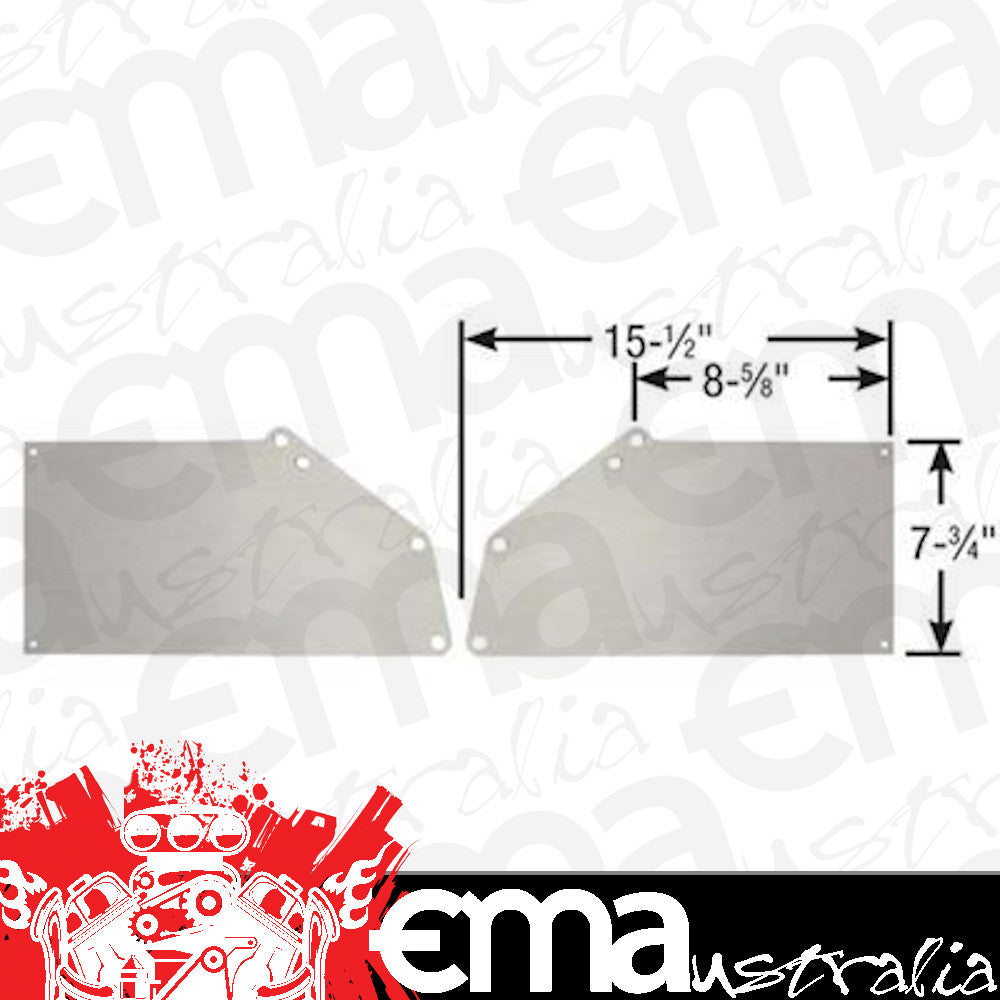 Competition Engineering MOC3991 Motor Plate Front Aluminium 0.250 In. Thick Ford V8 4.6L 2-Valve/3-Valve (each)