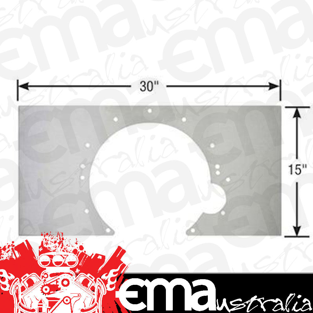 Competition Engineering MOC4056 Motor Plate Mid-Mount Aluminium 0.188 In. Thick Chrysler 273-360 Kit