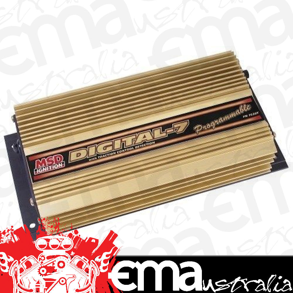MSD Ignition MSD7530T Digital 7 Programmable Cdi Ignition Controller
