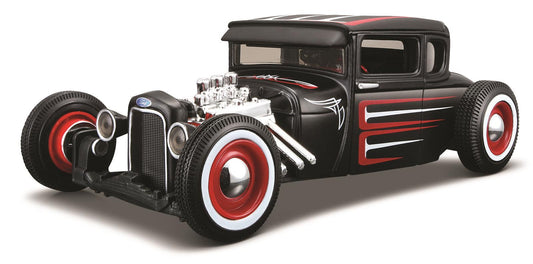 Maisto MSO-39354 1929 Ford Model A Hot Rod Diecast Model Kit 1:24 Scale