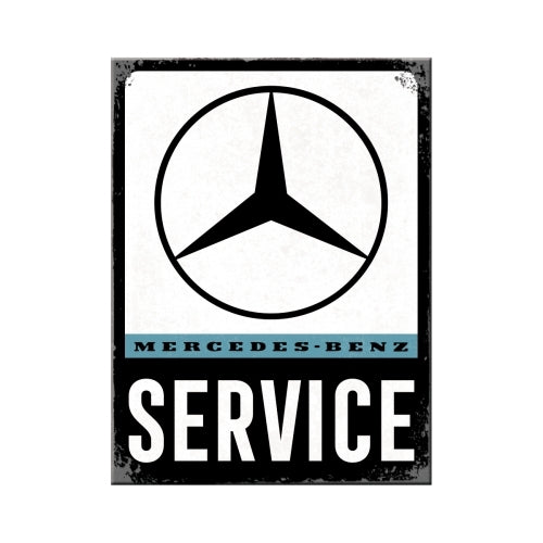 Nostalgic-Art 5114373 Magnet Mercedes-Benz Service