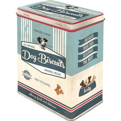 Nostalgic-Art 5130145 Tin Box Large Dog Biscuits