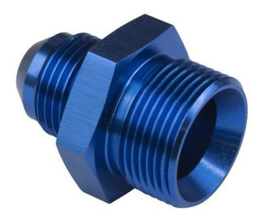 Proflow PFE737-08 Fitting Adaptor Male 24mm x 1.50mm to Fitting Adaptor Male -08AN Blue