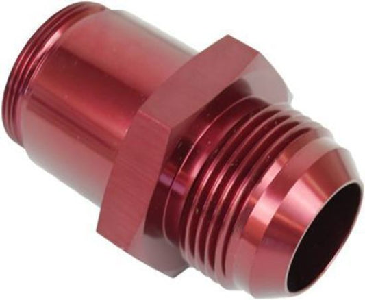 Proflow PFETH-820BK Inlet Fittings Aluminium -20 AN Male to 1 3/20 " Straight Cut Male Black Anodised