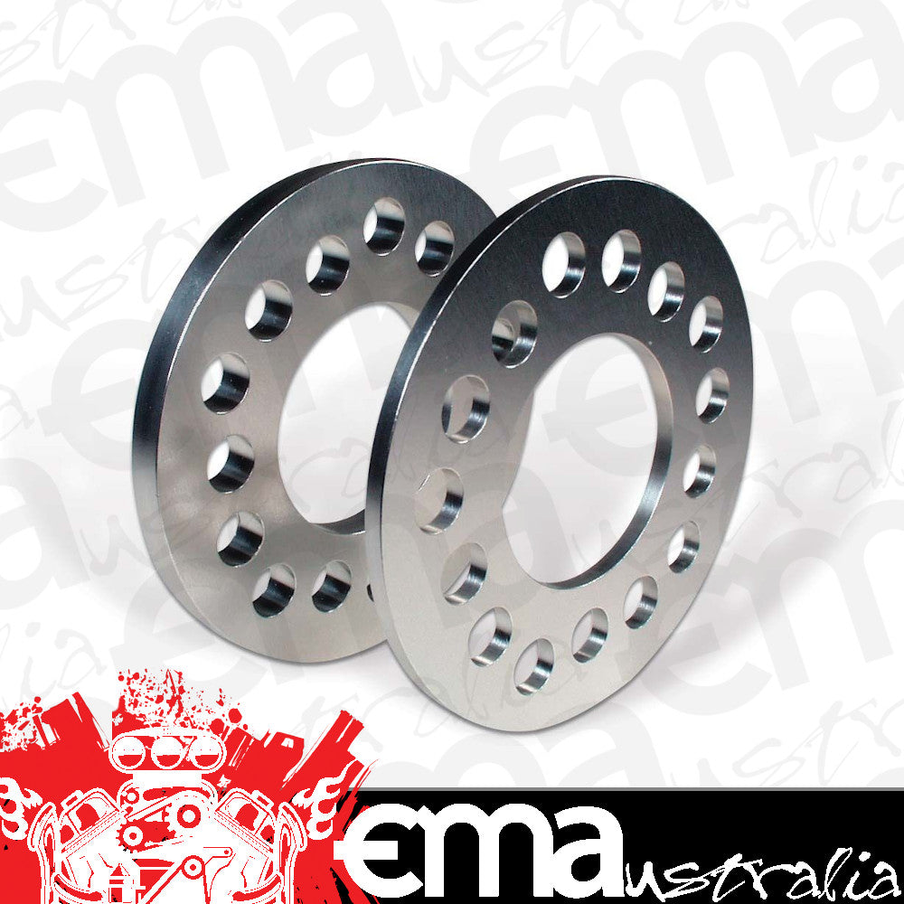Pro Werks PWC44-001 1/4" Wheel Spacers 5 X 4-1/2" 5 X 4-3/4" Bolt Patterns 1 Pr