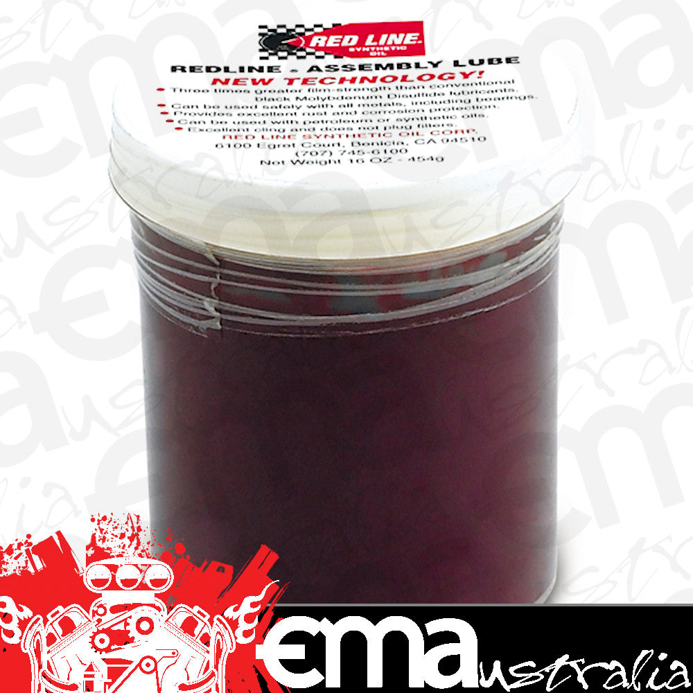 Redline RED80313-16OZ Red Line Assembly Lube Grease 16Oz Bottle 454 Grams