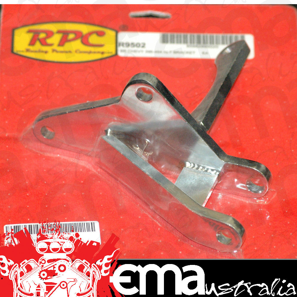 RPC RPCR9502 Chrome Alternator Bracket Chev BB 396-454 1965-'68 Short Water Pump