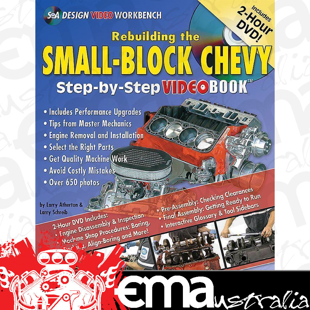 SA Design SAD-SA116 Rebuilding The Small Block Chevy: Step By Step Video Book Book & Dvd