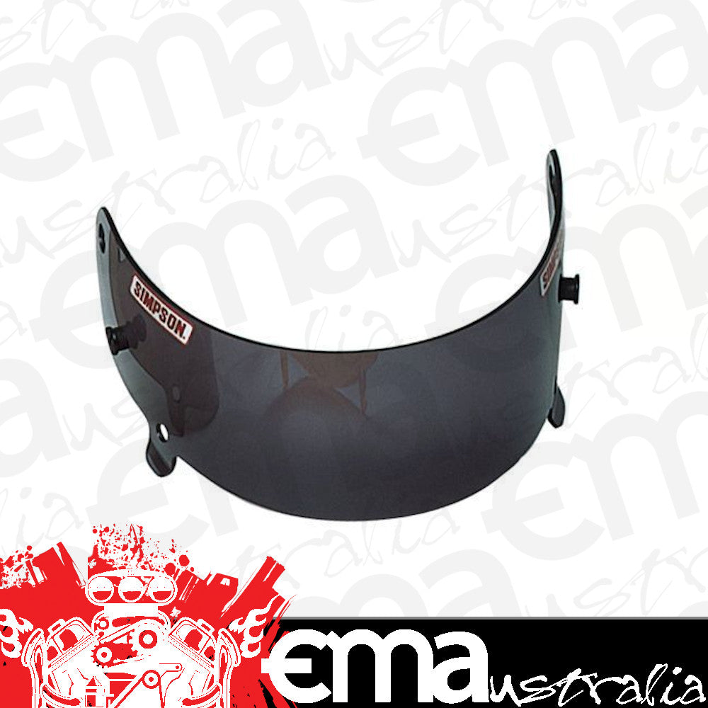 Simpson SI88201A Smoke Helmet Visor for Voyager Series Helmets Anti Fog