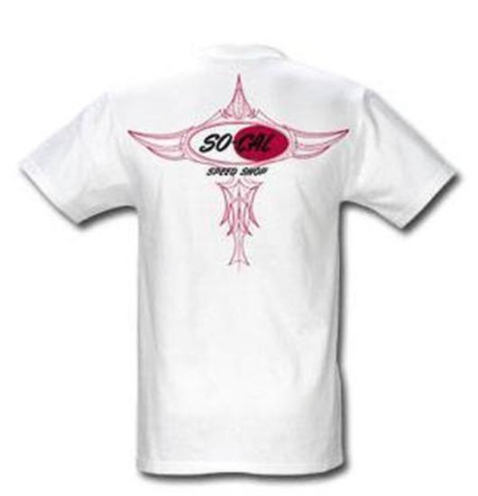 So-Cal Speed Shop SOSSM-1020 Pinstripe T-Shirt