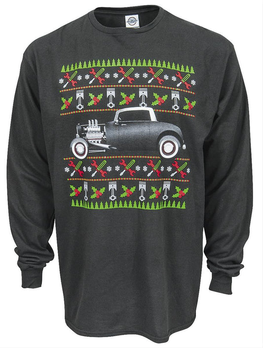 Hotrod Christmas Long Sleeve T-Shirt *Special Order Only* (SPJ-CU4445)