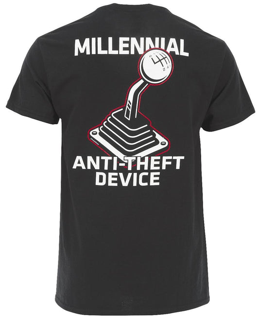 Engine Master Australia TDE-30757 Millennial Anti-Theft Device T-Shirt