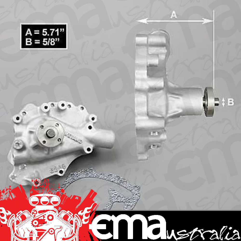 Weiand WM8209 Ford 351C 351M 400 Action Plus Water Pump 8209