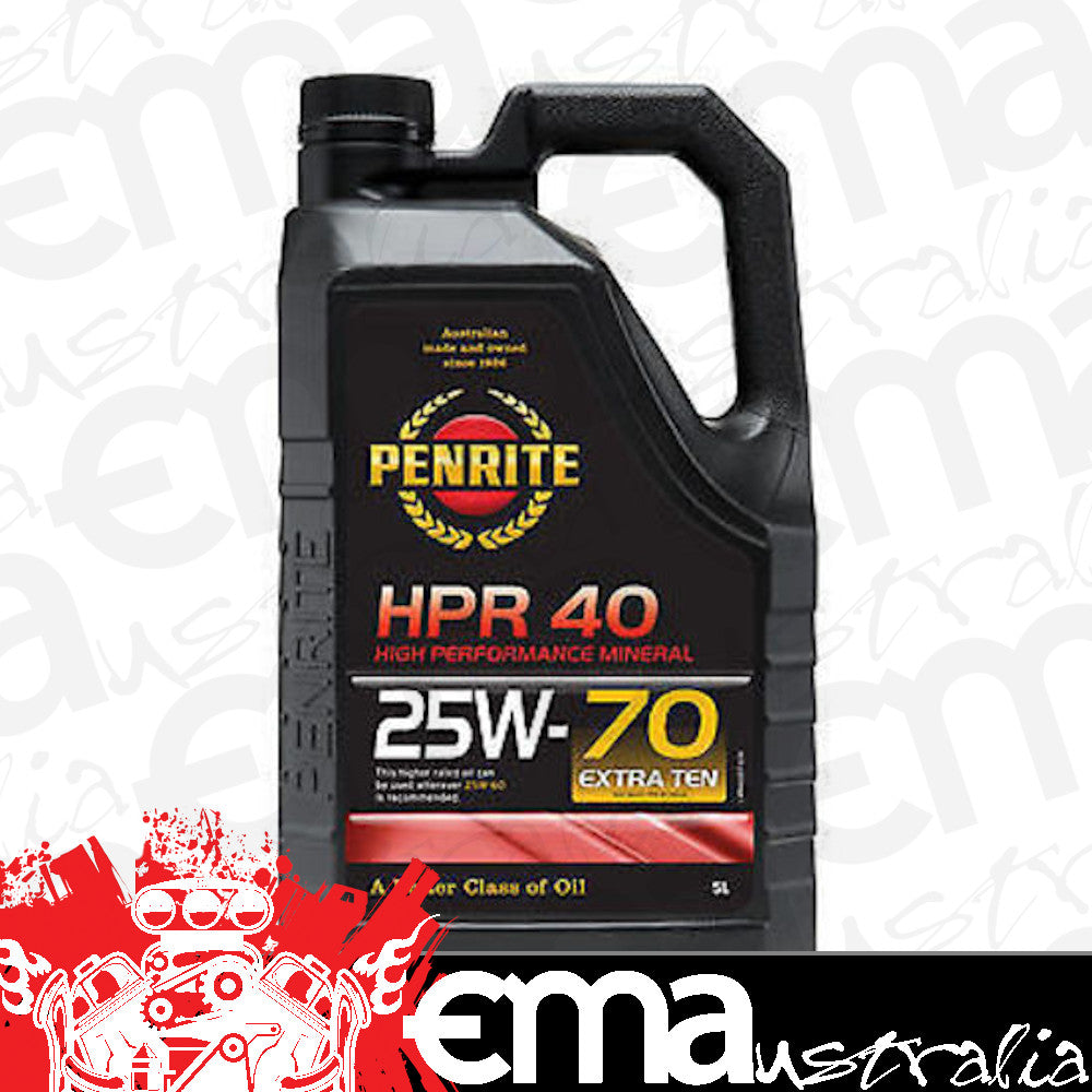 Penrite Oil Company XHPR40005 Penrite High Performance Engine Oil 25W70 5 Litre