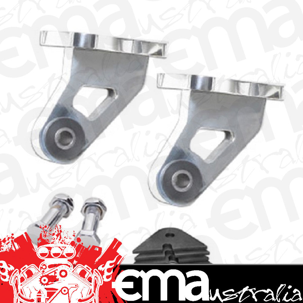 American Hot Rod Parts AHRP62801 SB Chev Polished Billet Aluminium Engine Mounts