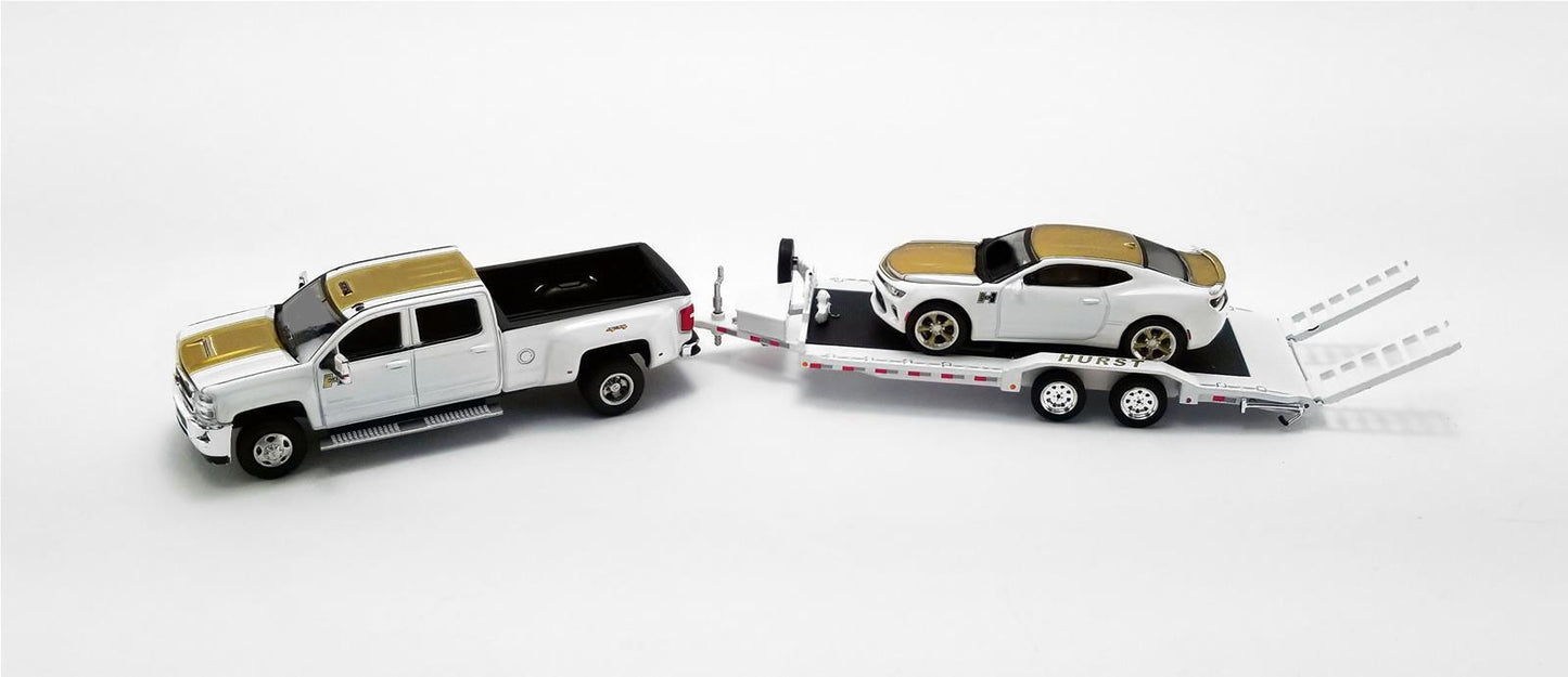 Acme Trading Company AMM-GL-51323 Gl-51323 Diecast Hurst High Performance Chevy Model Car Set - Dullay & Camaro Ss