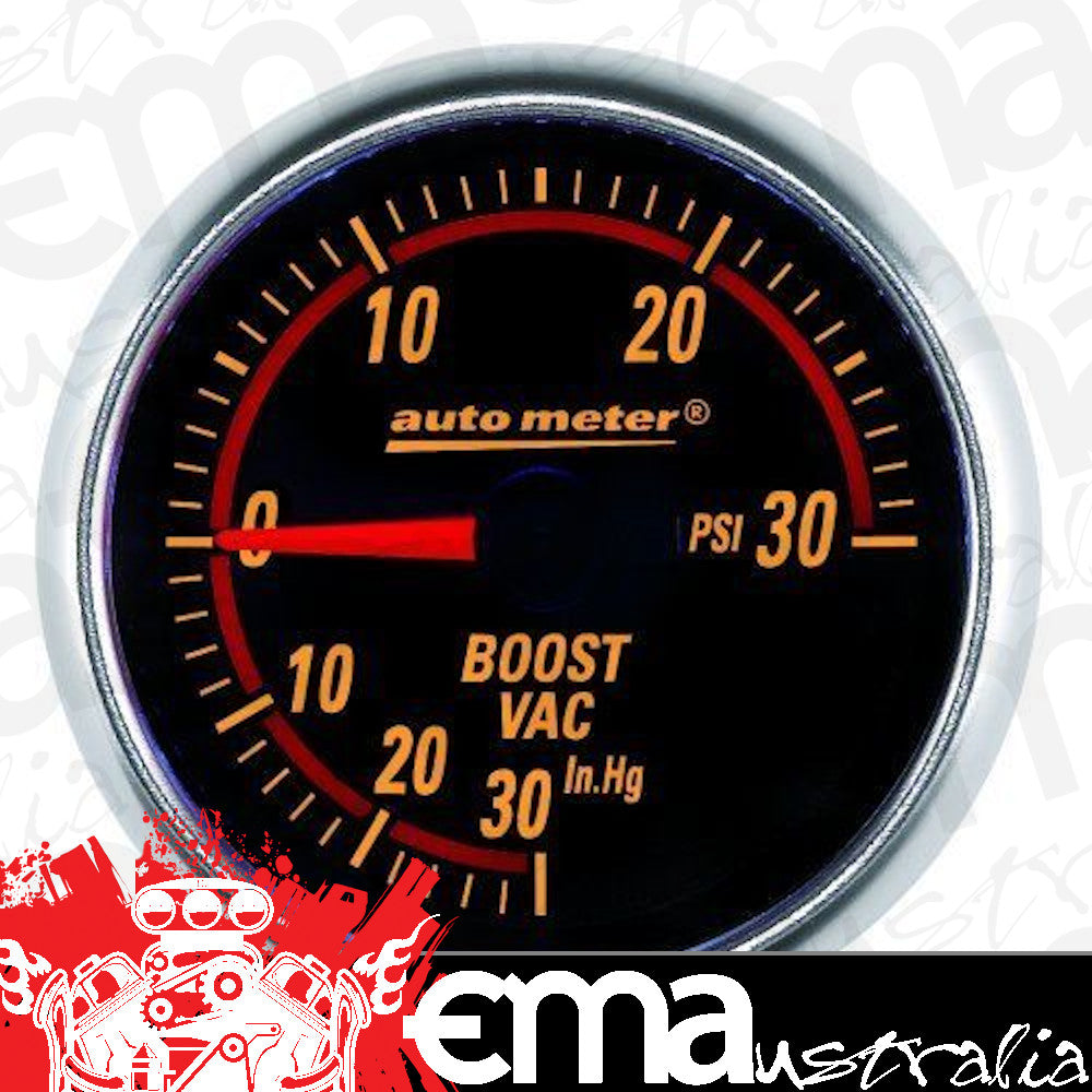 AutoMeter AU6459 Nexus 2-1/16" Elec Boost/Vacuum Gauge 30 In.Hg/30 PSI