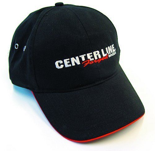 Center Line CE-HAT Forged Wheels Logo Black Cotton Baseball Cap One Size Fits All