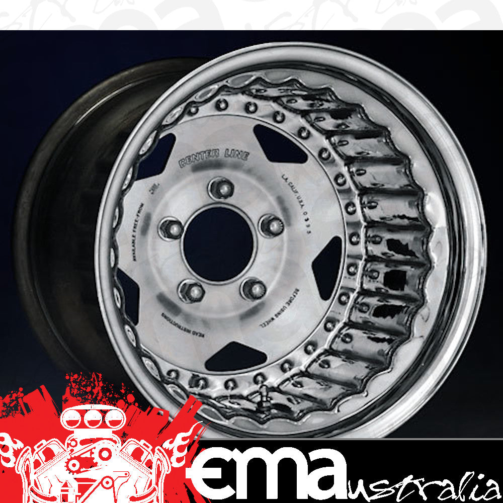 Center Line CE00-5107-547 Convo Pro 15" x 10" Wheel 5 x 4.75" w/ 6.5" Backspace