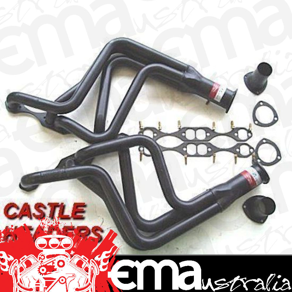 Castle CH-28 Castle 4 Into 1 Extractors Holden Hq Hj Hx Hz Wb w/ Chev Small Block V8