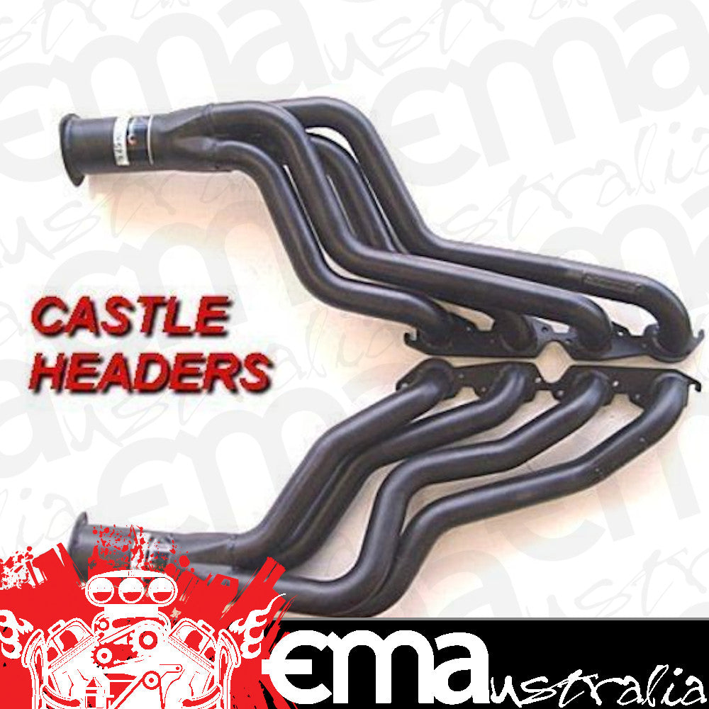 Castle CH-57 Castle 4 Into 1 Extractors Holden Hk Ht Hg w/ Chev Big Block V8