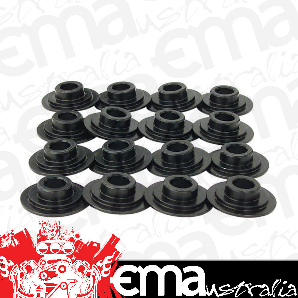 COMP CAMS 10¶ôÇ÷ STEEL VALVE SPRING RETAINERS CO749-16, 1.550" O.D. SET OF 16