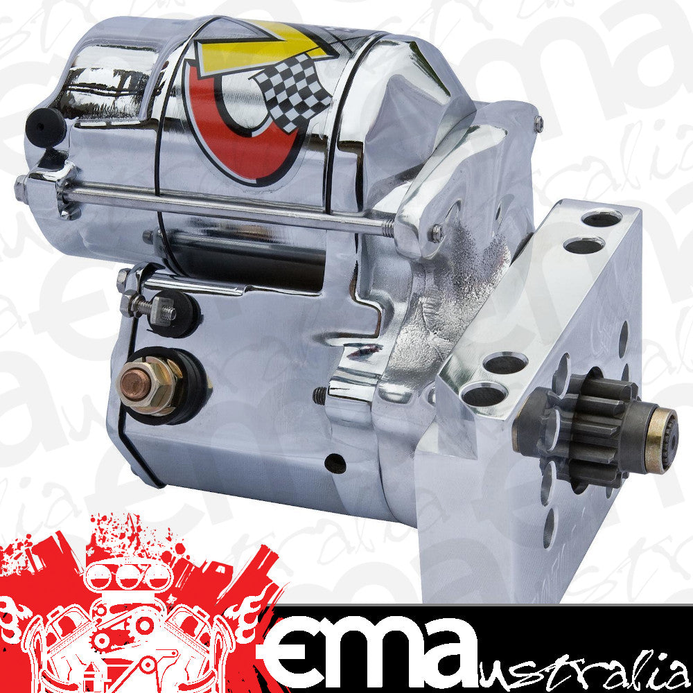 CVR CVR5323C Chev V8 153/168 Protorque 1.9 HP Starter Motor T Chrome