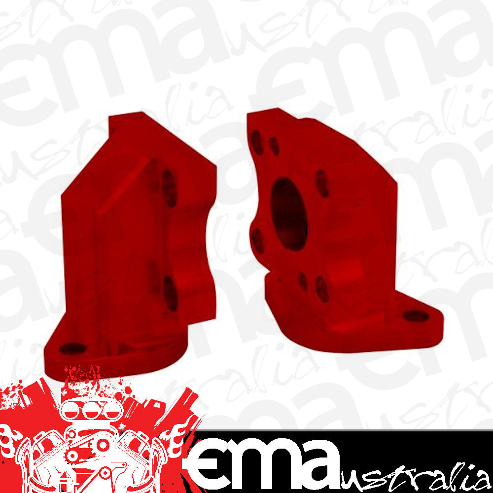 CVR CVR8460R 8460 Ford BB Proflo Extreme Water Pump Mounting Kit Red Anodised