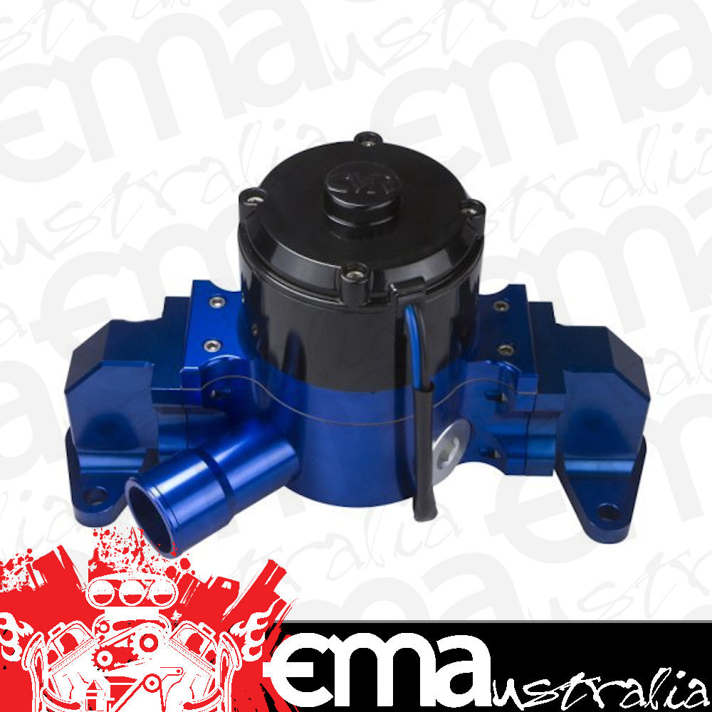CVR CVR8560BL Ford BB Proflo Extreme 55 GPM Electric Water Pump Blue Anodised
