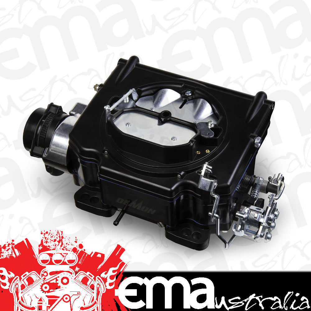 Demon D1904BK Demon 750 Cfm Street Demon Carburetor Shadow Black Ceramic Elec Choke