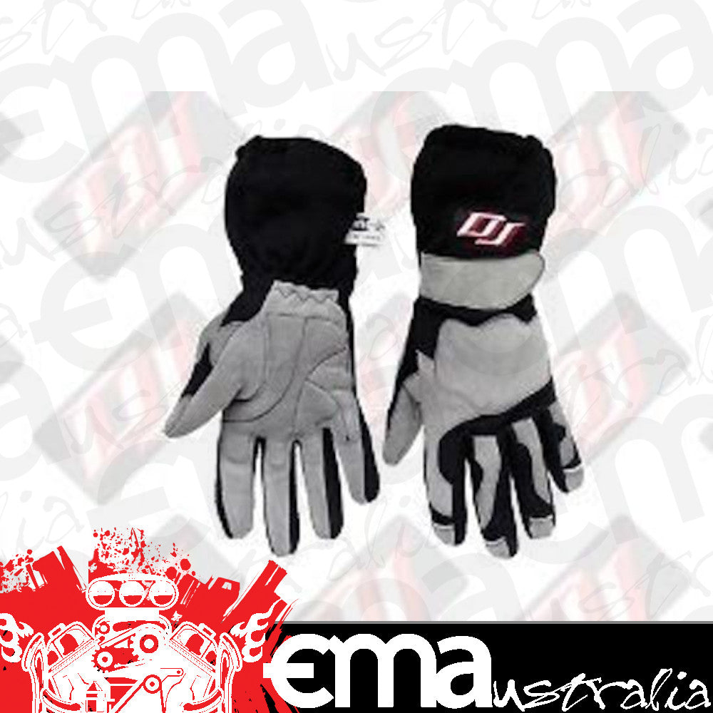 DJ Safety DJ022049 SFI 5 Adult Racing / Driving 2 Layer Large GlOves