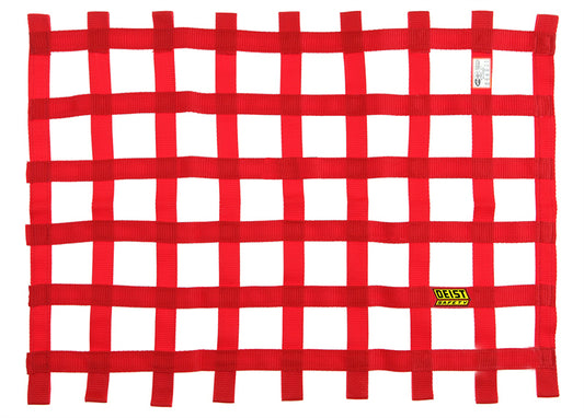 Deist Safety DS35014R Red Window Net 18" x 24" 1" Webbing