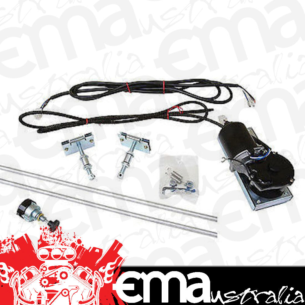 EZ Wiring EZWIPER Universal Wiper Kit 2 Speed Cable Driven