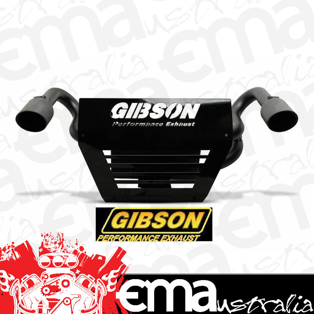 Gibson GIB98022 Polaris Utv Dual Exhaust Black Ceramic Polaris Rzr Xp 1000