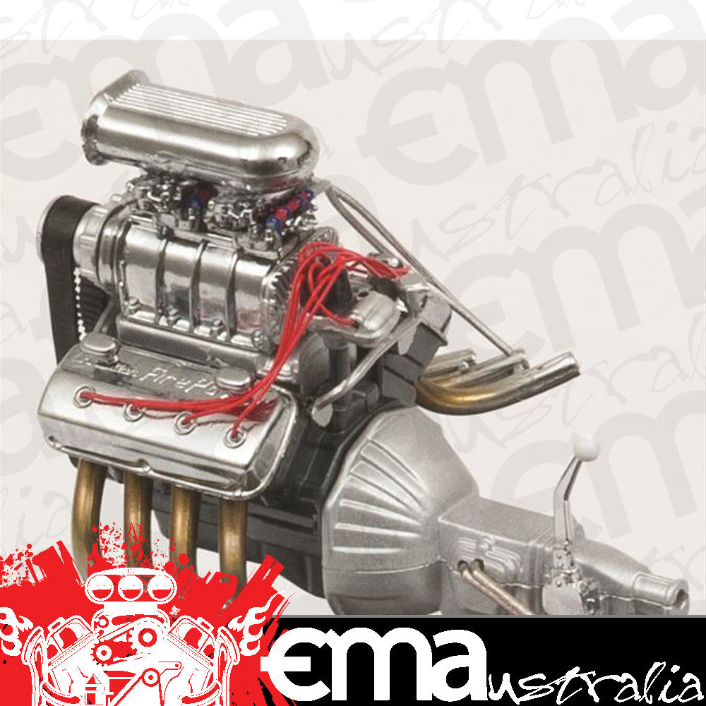 Glide Engineering GLCGMP18840 Blown 392 Hemi Drag Engine & Transmission Diecast 1:18 Scale