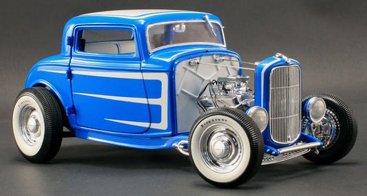 Acme Trading Company GMPA1805008 1:18 Diecast Blue Grand National 1932 Ford 3 Window Coupe